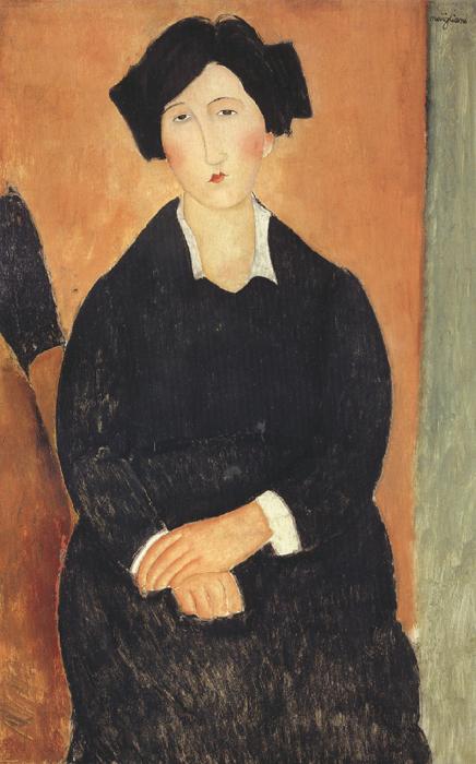 Amedeo Modigliani The Italian Woman (mk39) oil painting image